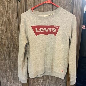 Levi’s Grey Red Light Pullover
